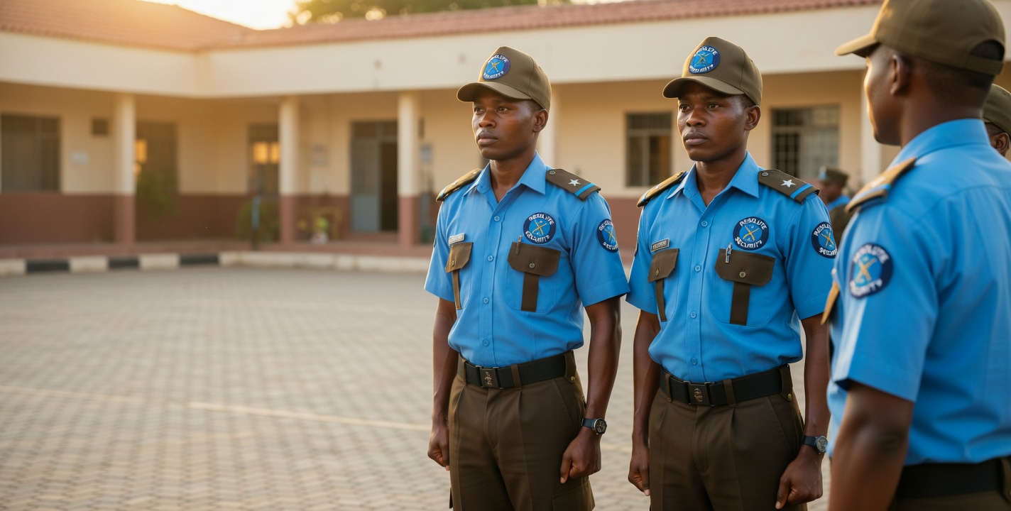 Resolute Security officers in uniform